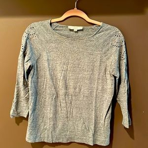 Ann Taylor Loft sweater- cut out details